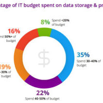 Percentage of IT budget